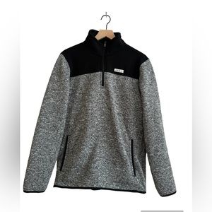 Eddie Bauer Men's 1/4 Zip Mock Neck Classic Fit Pullover Sweater Fleece